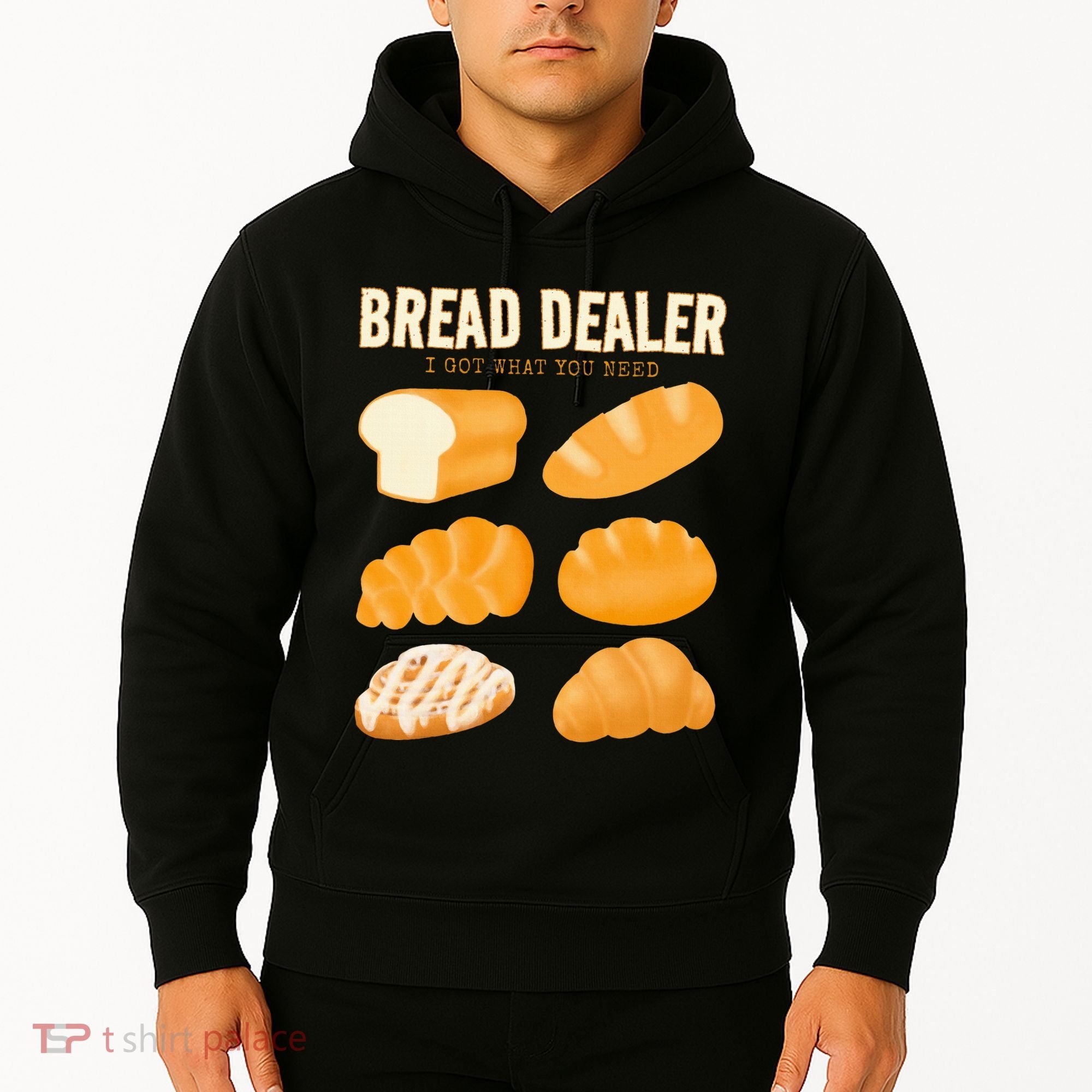 Bread Baker Bread Dealer Making Dough Baking Hoodie