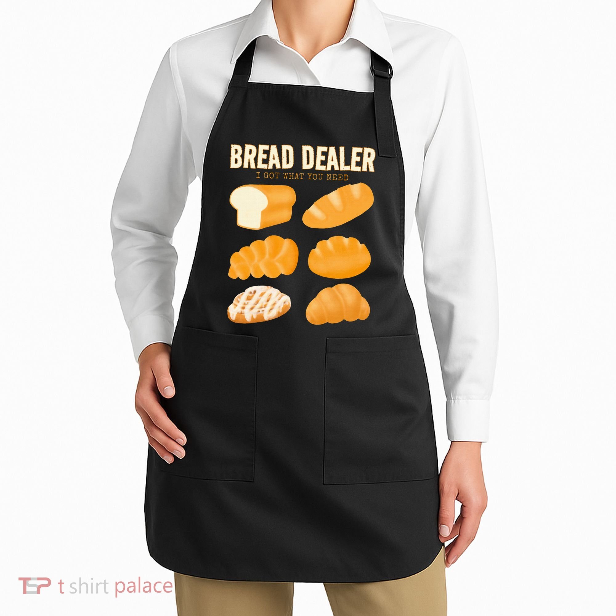 Bread Baker Bread Dealer Making Dough Baking Apron