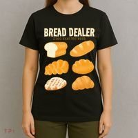 Bread Baker Bread Dealer Making Dough Baking T-Shirt thumb 4