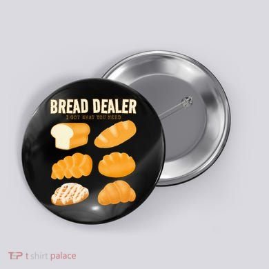 Bread Baker Bread Dealer Making Dough Baking Button