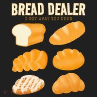 Bread Baker Bread Dealer Making Dough Baking Beanie thumb 2