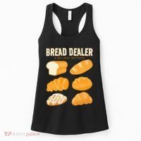 Bread Baker Bread Dealer Making Dough Baking Women's Tank Top thumb 0