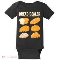 Bread Baker Bread Dealer Making Dough Baking Baby Bodysuit thumb 0
