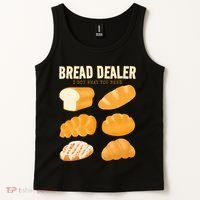 Bread Baker Bread Dealer Making Dough Baking Tank Top thumb 2