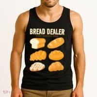 Bread Baker Bread Dealer Making Dough Baking Tank Top thumb 3