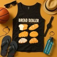 Bread Baker Bread Dealer Making Dough Baking Tank Top thumb 4