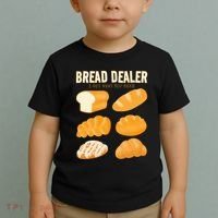 Bread Baker Bread Dealer Making Dough Baking Toddler T-Shirt thumb 2