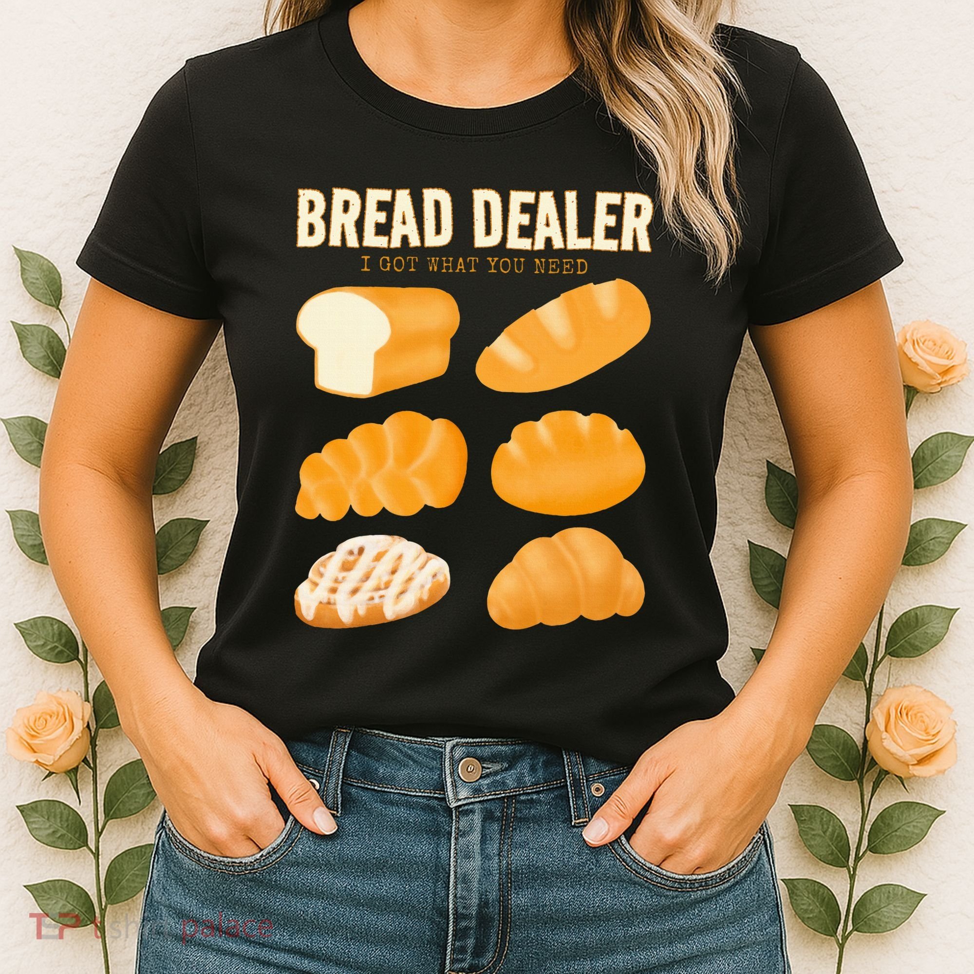Bread Baker Bread Dealer Making Dough Baking Women's T-Shirt