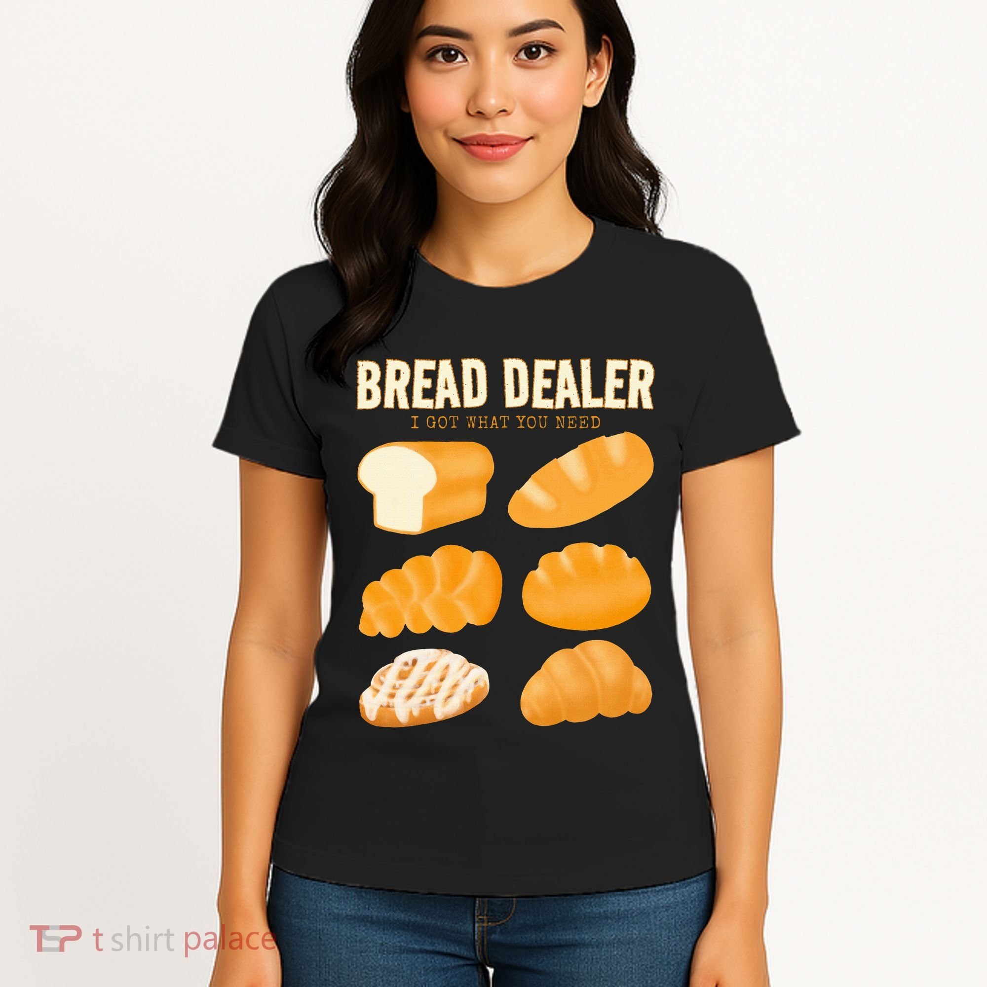 Bread Baker Bread Dealer Making Dough Baking Women's T-Shirt