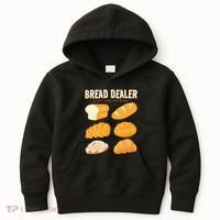 Bread Baker Bread Dealer Making Dough Baking Kids Hoodie thumb 0