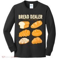 Bread Baker Bread Dealer Making Dough Baking Kids Long Sleeve Shirt thumb 0