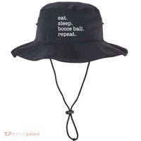 Bocce Ball Bocceball Game Player Eat Sleep Repeat Gift Bucket Hat thumb 0
