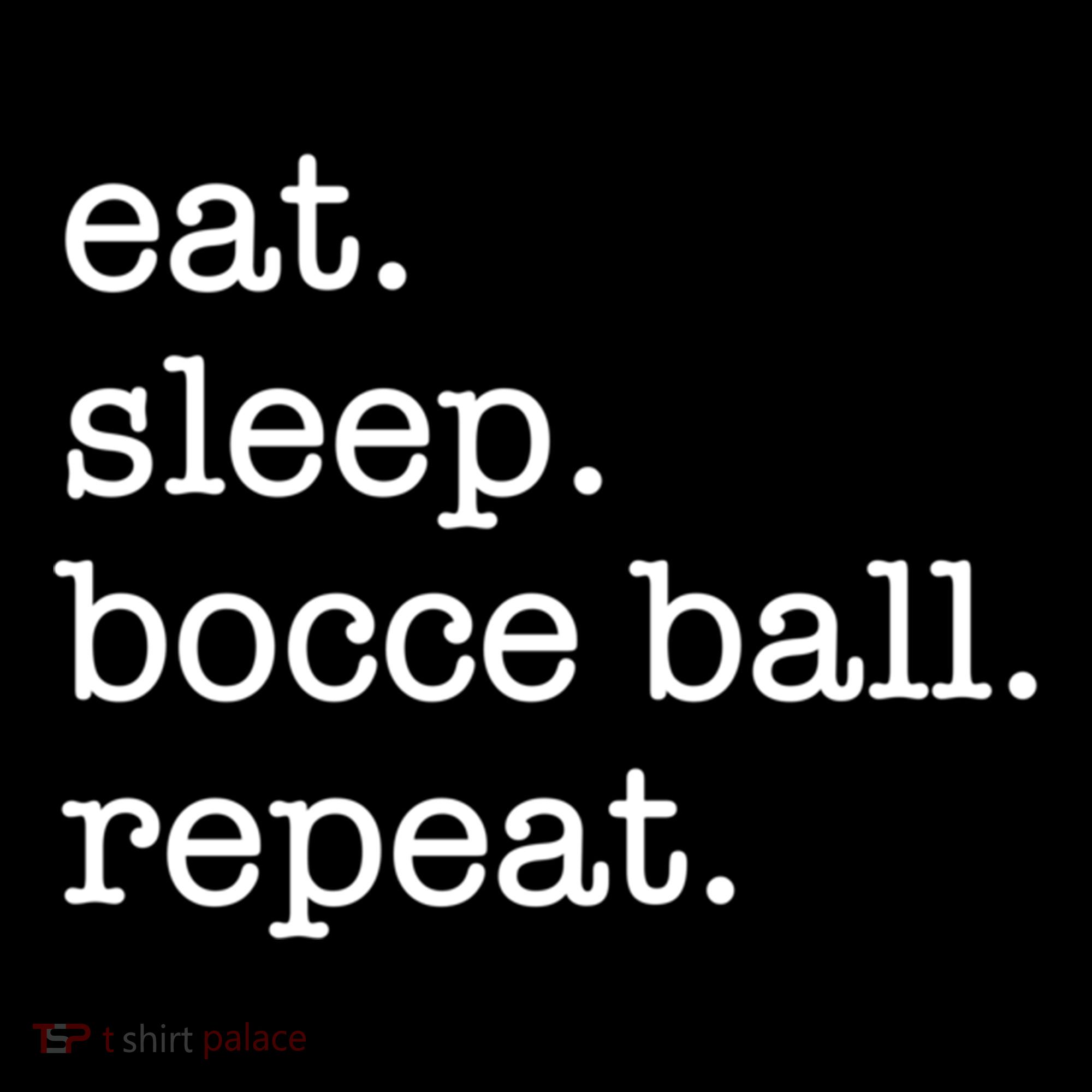 Bocce Ball Bocceball Game Player Eat Sleep Repeat Gift Women's Hoodie