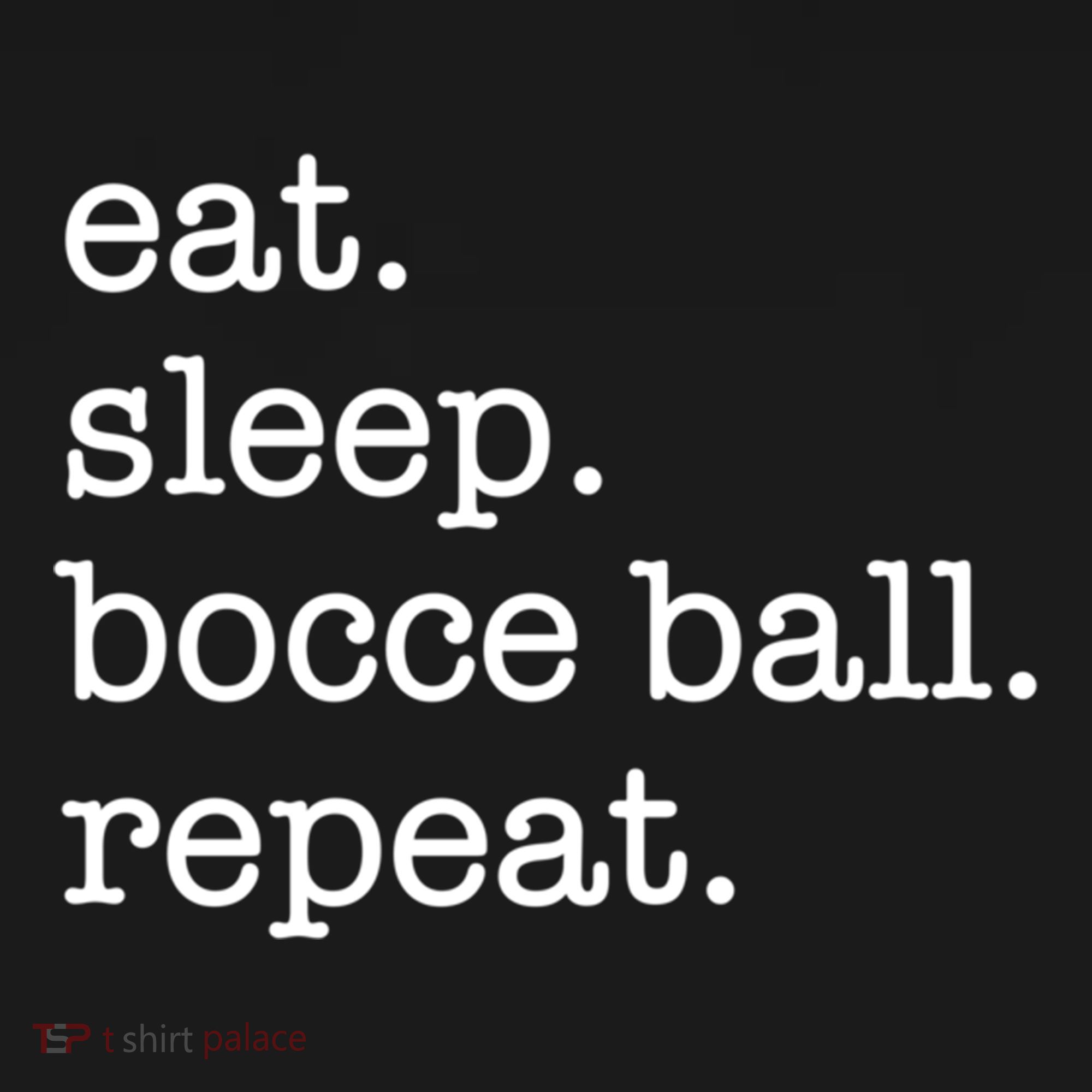 Bocce Ball Bocceball Game Player Eat Sleep Repeat Gift Ornament