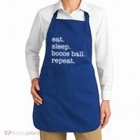 Bocce Ball Bocceball Game Player Eat Sleep Repeat Gift Apron thumb 2