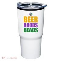 Beer Boobs Beads Mardi Gras Celebration Tumbler thumb 0