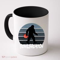 Bowlsquatch Bigfoot Bowling Ball Sasquatch Bowler Squatch Gift Coffee Mug thumb 0