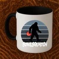Bowlsquatch Bigfoot Bowling Ball Sasquatch Bowler Squatch Gift Coffee Mug thumb 2