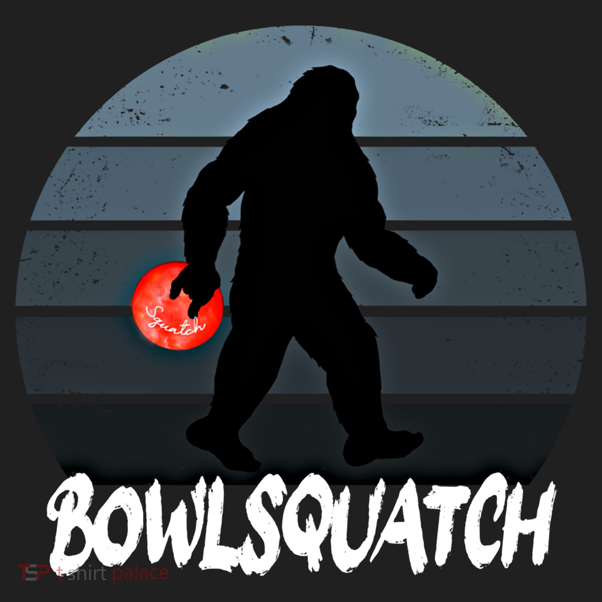 Bowlsquatch Bigfoot Bowling Ball Sasquatch Bowler Squatch Gift Beanie