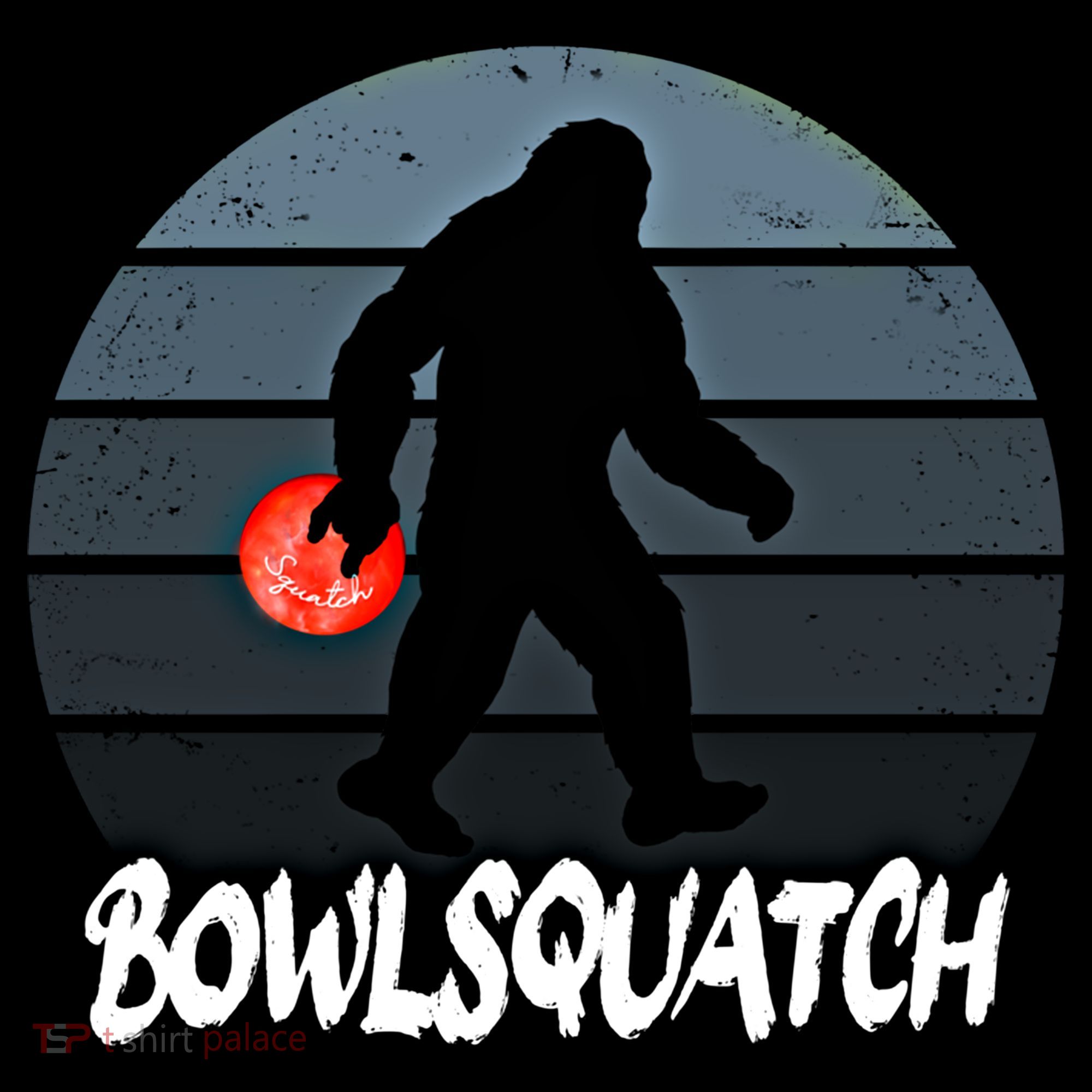Bowlsquatch Bigfoot Bowling Ball Sasquatch Bowler Squatch Gift Women's Hoodie
