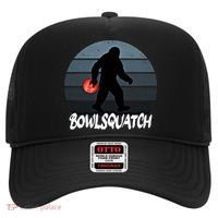 Bowlsquatch Bigfoot Bowling Ball Sasquatch Bowler Squatch Gift Hat thumb 0