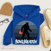 Bowlsquatch Bigfoot Bowling Ball Sasquatch Bowler Squatch Gift Hoodie thumb 4