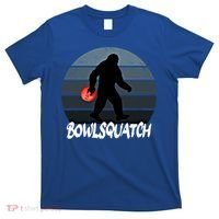 Bowlsquatch Bigfoot Bowling Ball Sasquatch Bowler Squatch Gift T-Shirt thumb 0