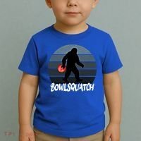 Bowlsquatch Bigfoot Bowling Ball Sasquatch Bowler Squatch Gift Toddler T-Shirt thumb 2