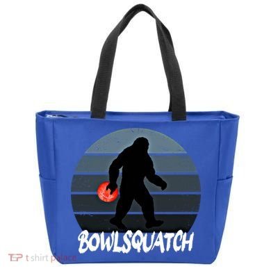Bowlsquatch Bigfoot Bowling Ball Sasquatch Bowler Squatch Gift Bag