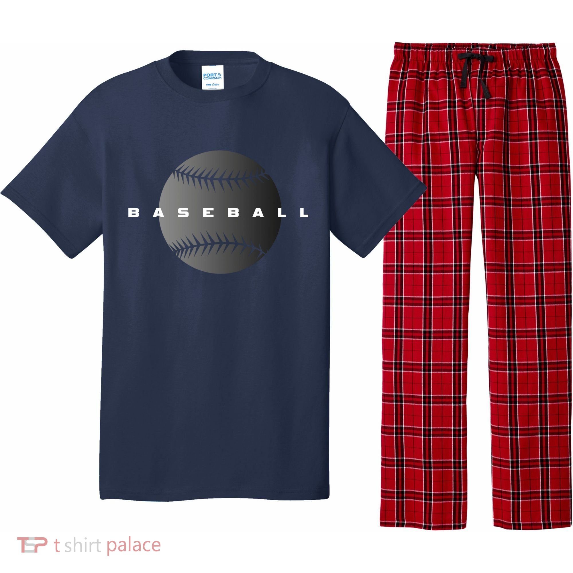 Baseball Baseball Pajama Set