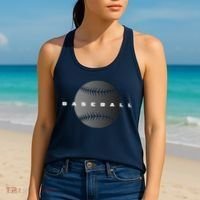 Baseball Baseball Women's Tank Top thumb 2