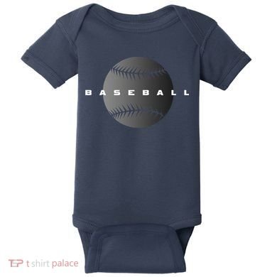Baseball Baseball Baby Bodysuit