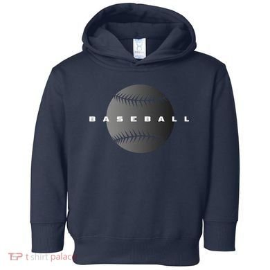 Baseball Baseball Toddler Hoodie