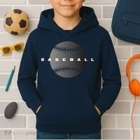 Baseball Baseball Kids Hoodie thumb 2