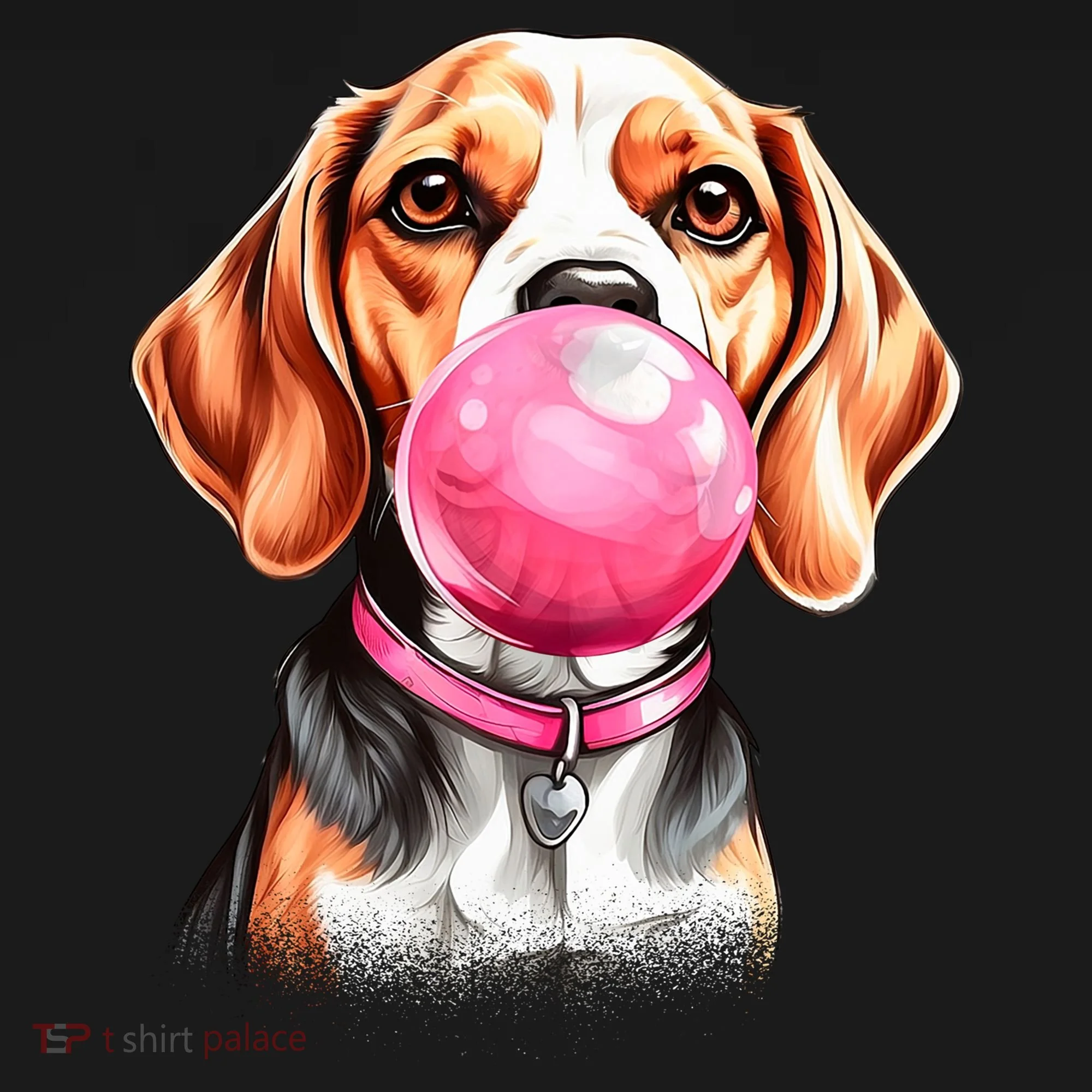 Beagle Bubblegum Doggie Tank