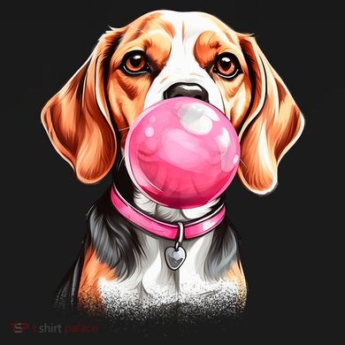 Beagle Bubblegum Sweatshirt Cinch Pack Bag