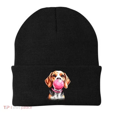 Beagle Bubblegum Beanie