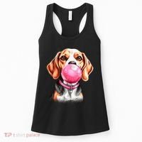 Beagle Bubblegum Women's Tank Top thumb 0