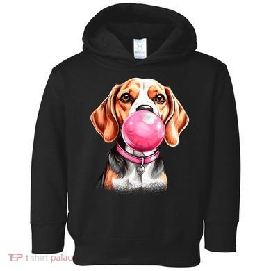 Beagle Bubblegum Toddler Hoodie