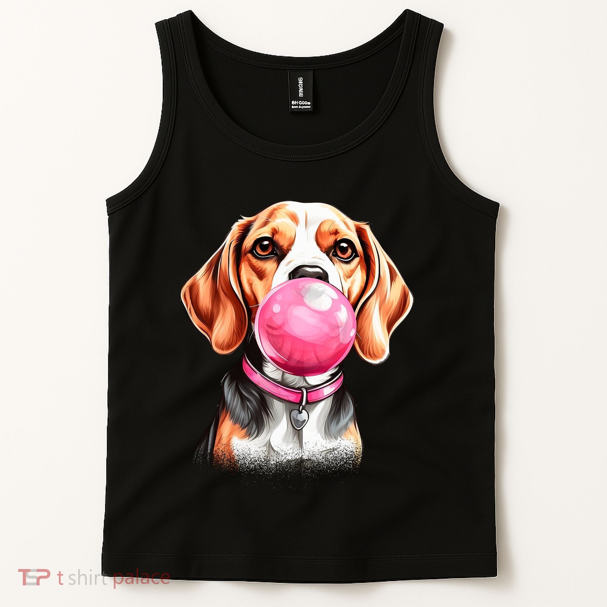 Beagle Bubblegum Tank Top