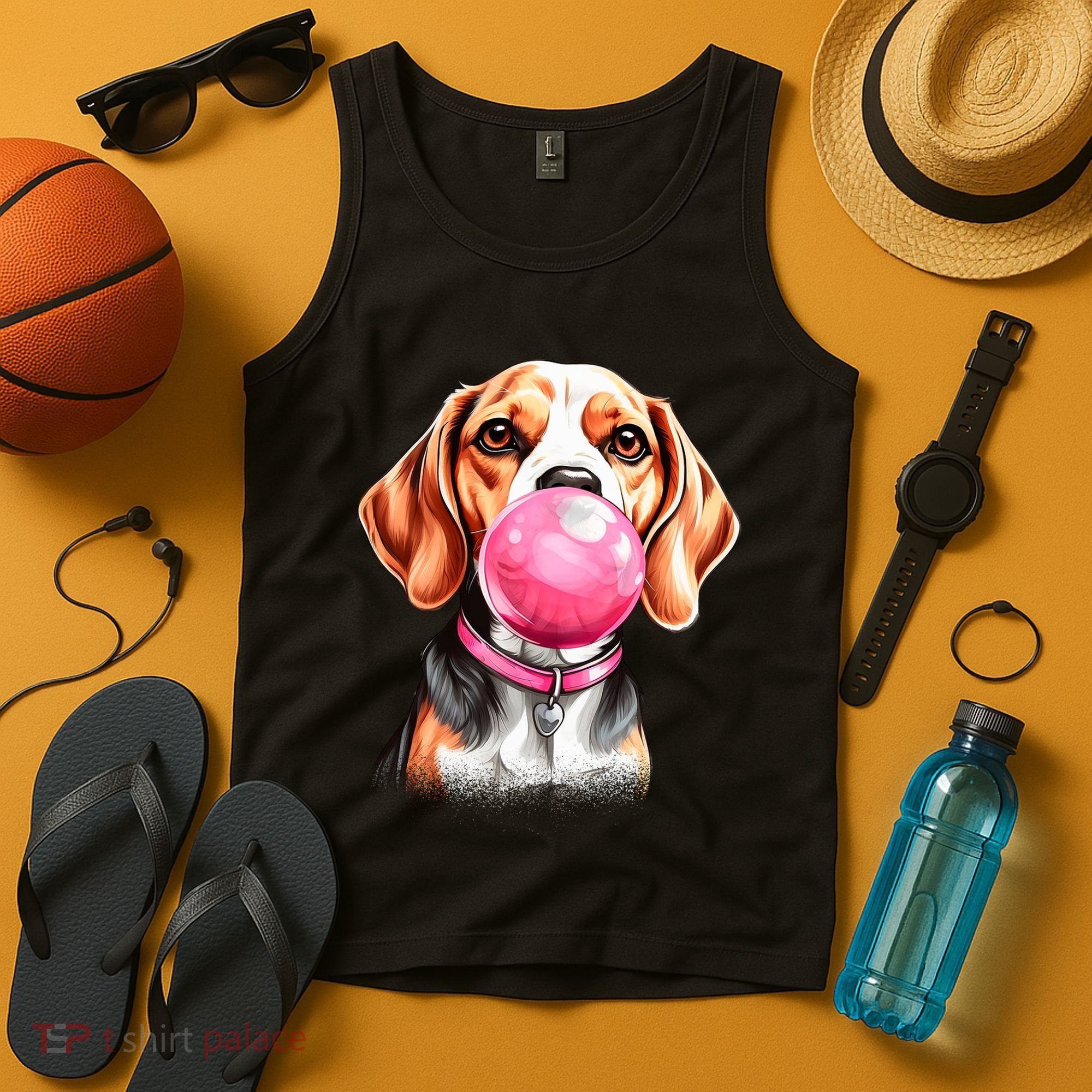 Beagle Bubblegum Tank Top