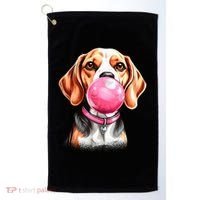 Beagle Bubblegum Golf Towel thumb 0