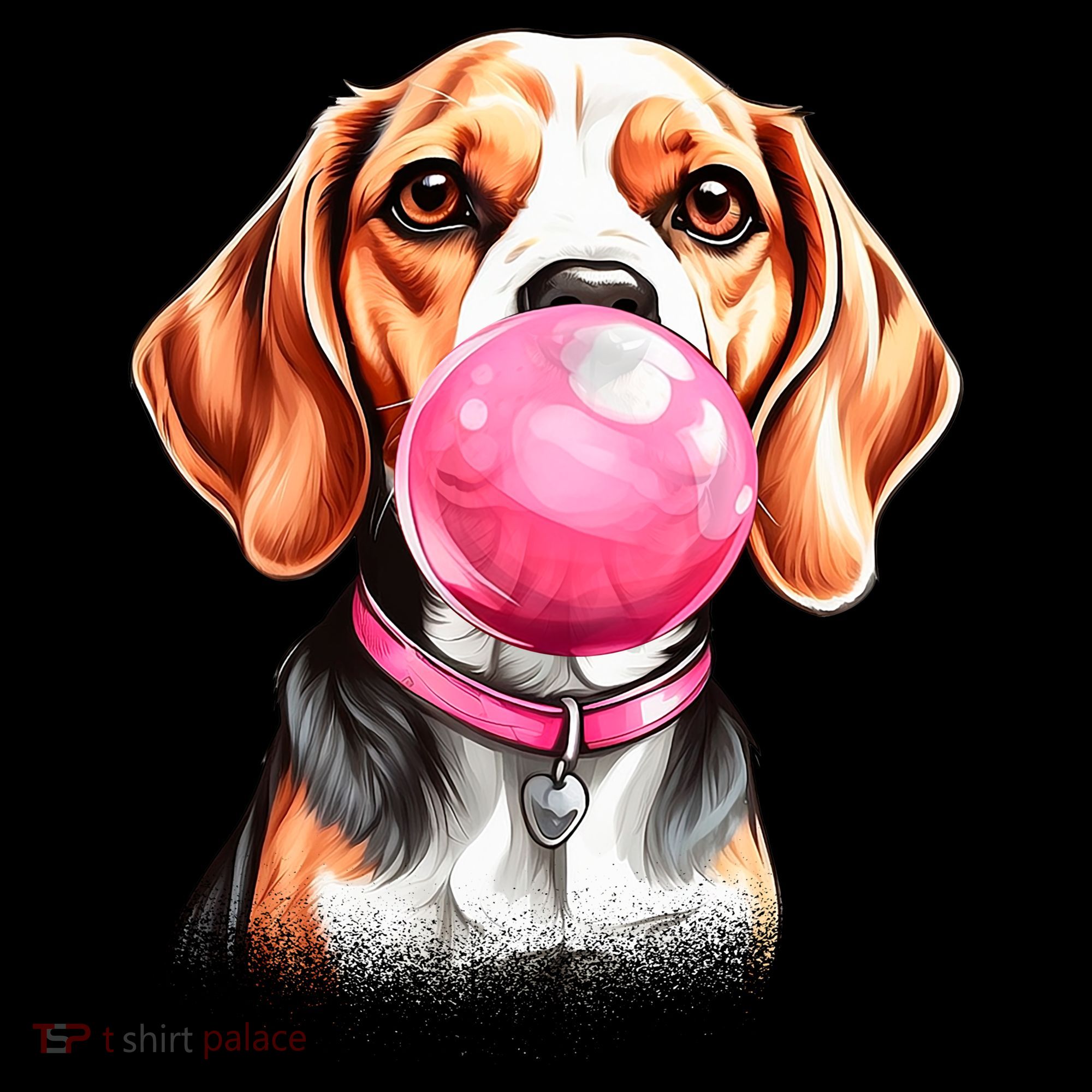 Beagle Bubblegum Women's Long Sleeve Shirt