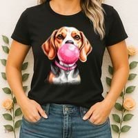 Beagle Bubblegum Women's T-Shirt thumb 2