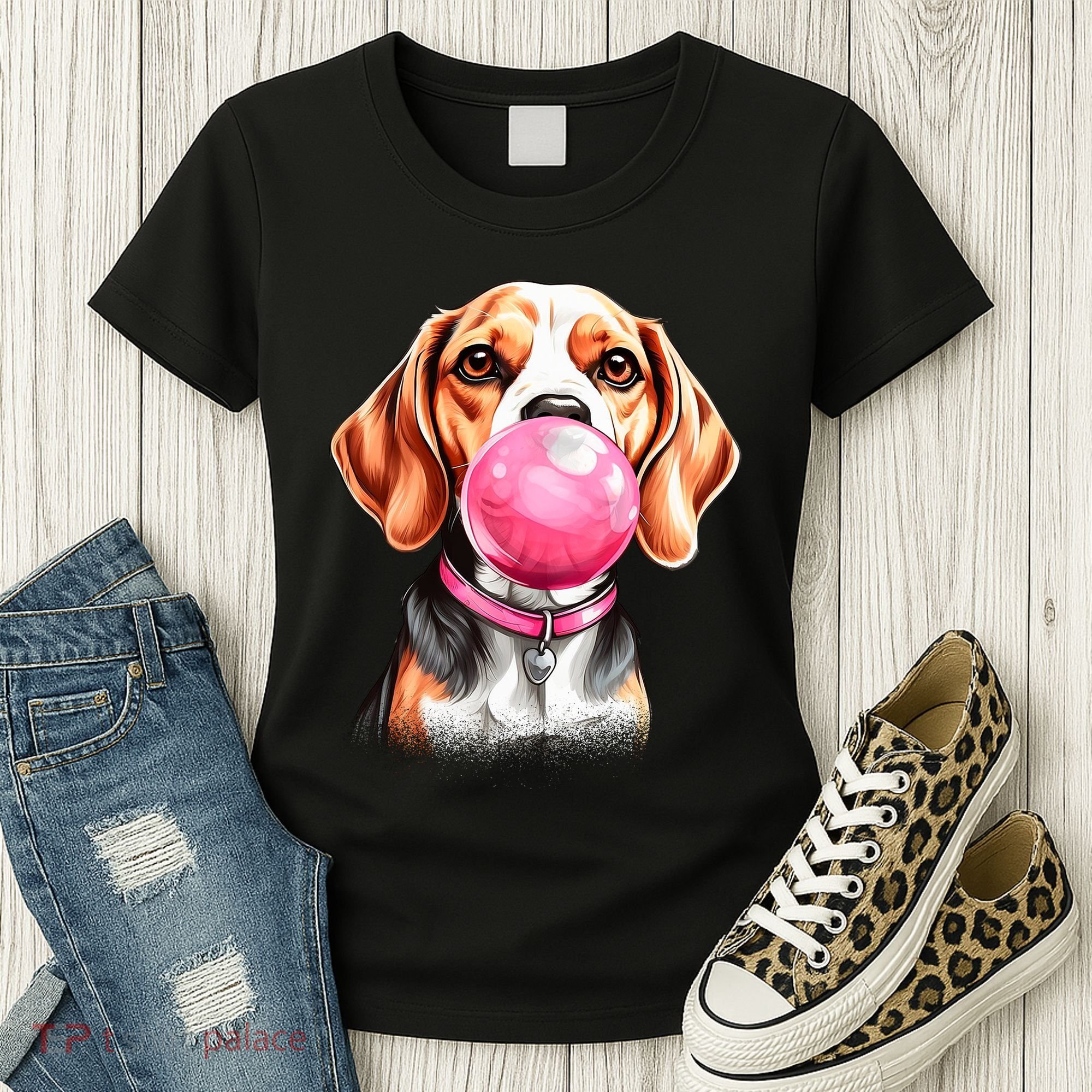Beagle Bubblegum Women's T-Shirt