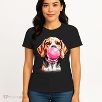 Beagle Bubblegum Women's T-Shirt thumb 4