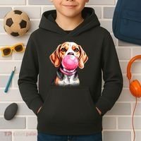 Beagle Bubblegum Kids Hoodie thumb 2