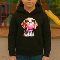 Beagle Bubblegum Kids Hoodie thumb 3