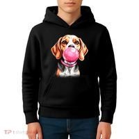 Beagle Bubblegum Kids Hoodie thumb 4