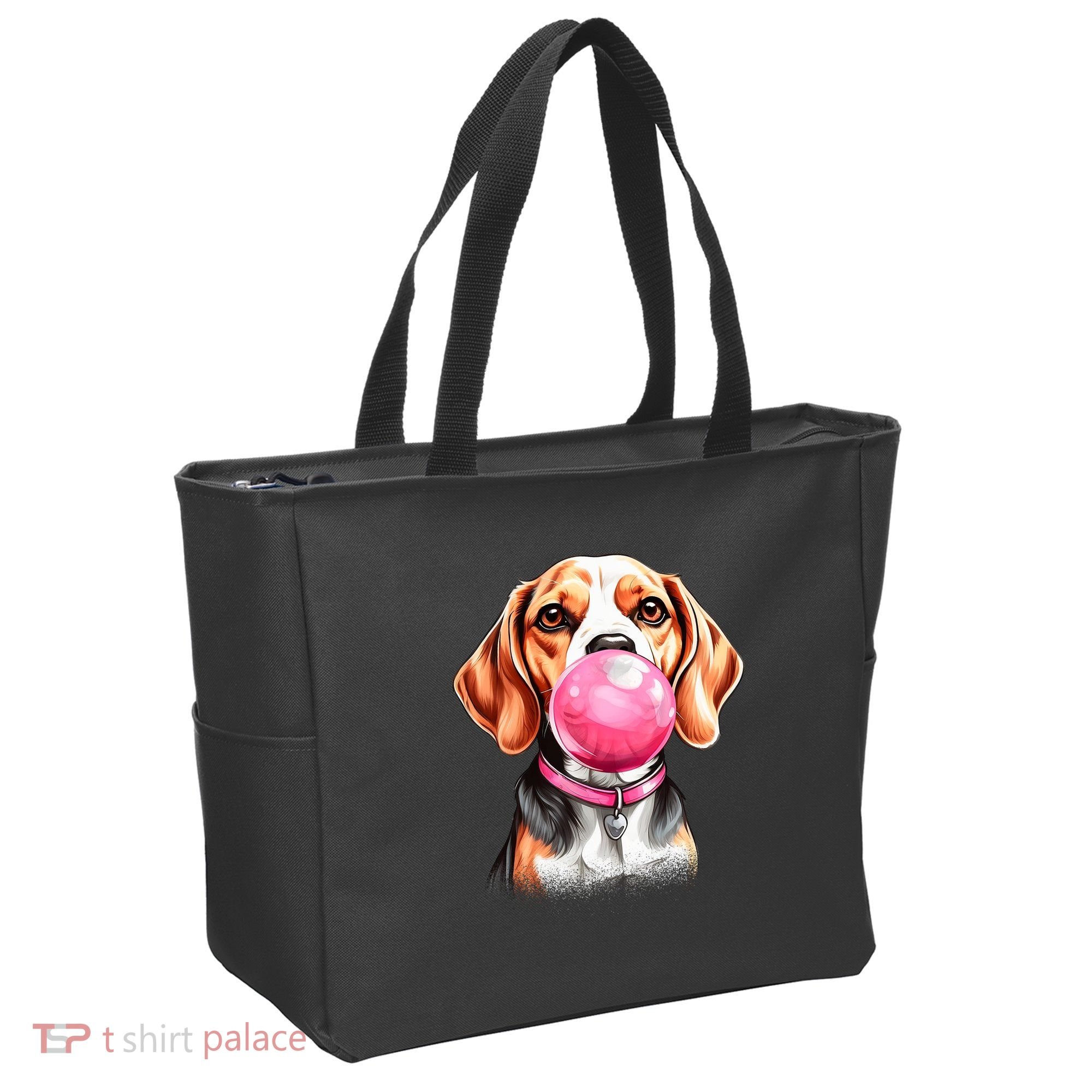 Beagle Bubblegum Tote Bag